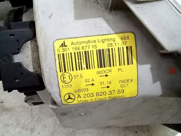 MERCEDES W203 VOORLAMP XENON A2038203759 image 7
