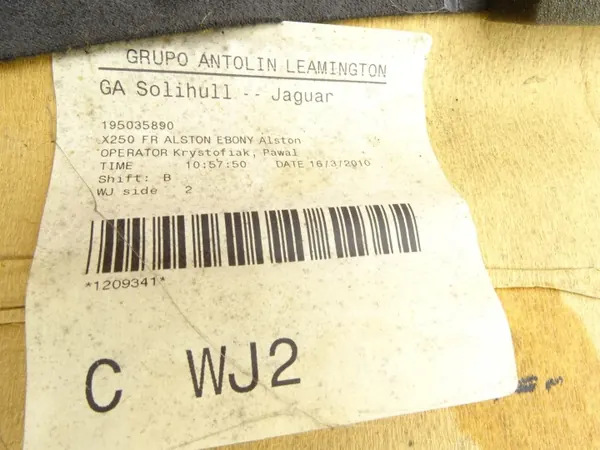 OEM 195035890 Lámpara Techo Jaguar XF X250 - Usado image 10