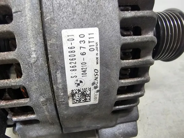 ALTERNATOR DENSO BMW F20 F21 1.5 d 104210-6730 image 2