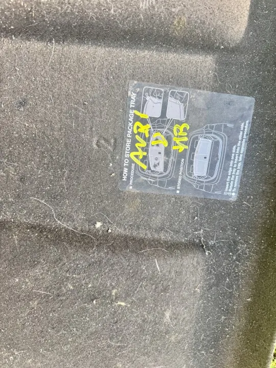 OEM FSSGDGETHYGF Achter kofferbakplank Toyota Auris II image 3