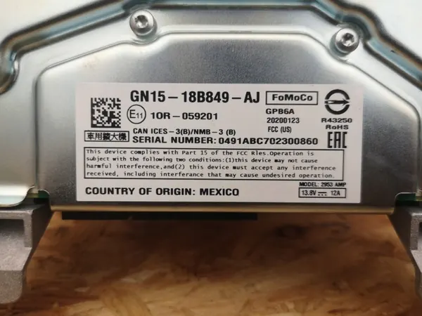 Amplificateur Ford GN15-18B849-AJ pour Ecosport II image 5
