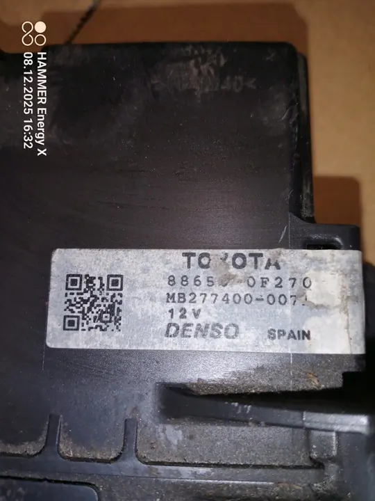 Módulo de Controle de Clima Toyota VERSO 09-18 image 2