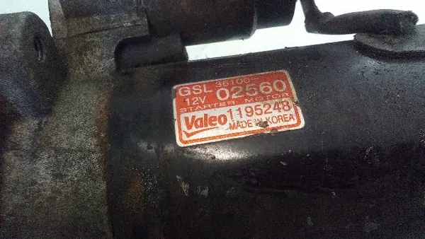 Motor de arranque Hyundai i10 1.1 B 1195248 image 8