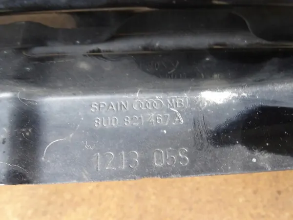 AUDI Q3 8U 11- Främre Vänster Skärm OEM LY9B image 10