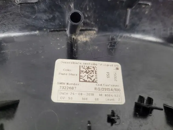 OEM 7322687-HCU Linke Hintere Türverkleidung Mini Cooper image 4