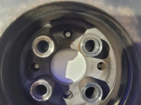 Polia do virabrequim AUDI A6 AVANT 1.9L diesel 038105243F image 3