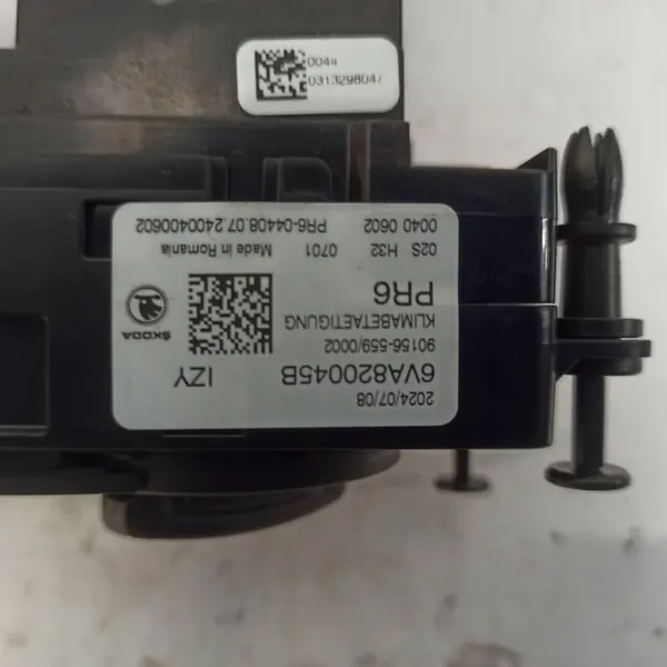 Panneau de Climatisation SKODA FABIA IV 6VA820045B image 8