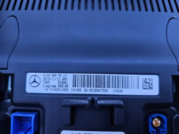 OEM 1669007814 Navigointinäyttö Mercedes-malleille image 4