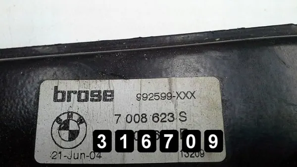 Régulateur de vitre BMW OEM AM-316709 - Pièce d'occasion image 4