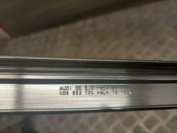 OEM 4G8853704 Oikea Kattoharja Kromi Audi A7 4G8 image 6