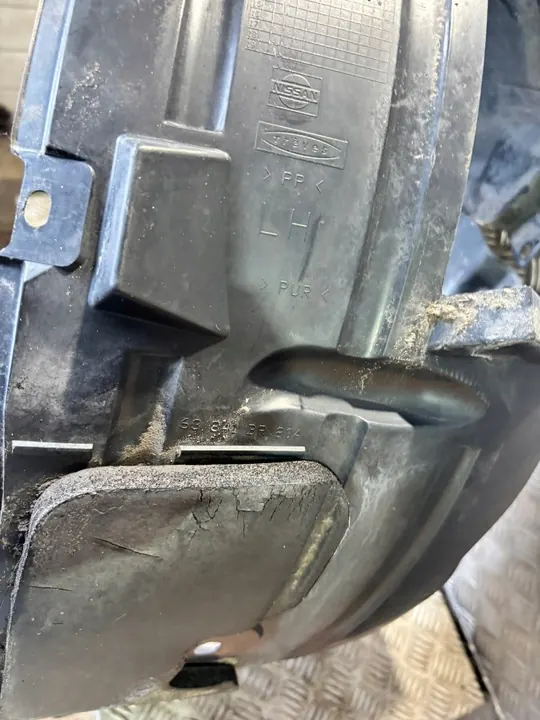 NISSAN QASHQAI I J10 +2 Left Front Wheel Arch 63841-BR00A image 5