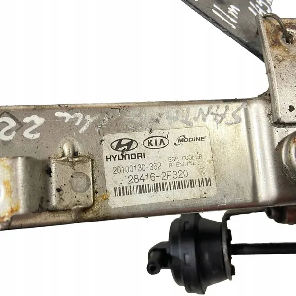 EGR-Jäähdytin HYUNDAI SANTA FÉ II 2.2L diesel 2011 284162F320 image 7