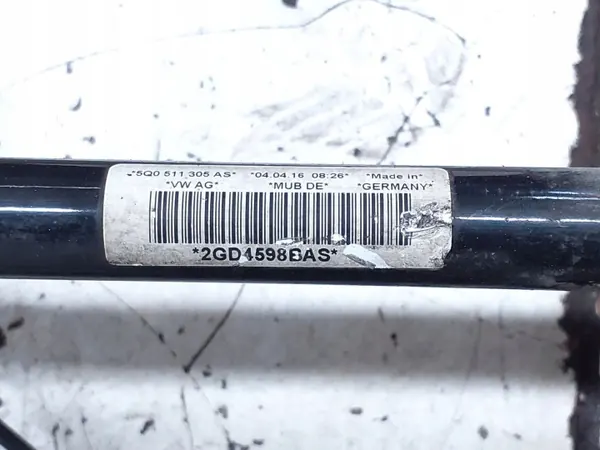 OEM 5Q0505315G Peräkoukku palkki Audi A3 8V:lle image 6