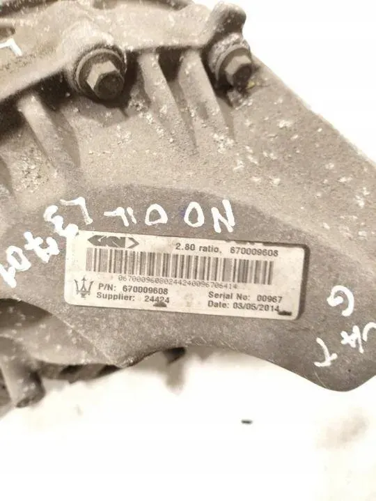 Used Rear Differential MASERATI QUATTROPORTE VI 302kW image 5