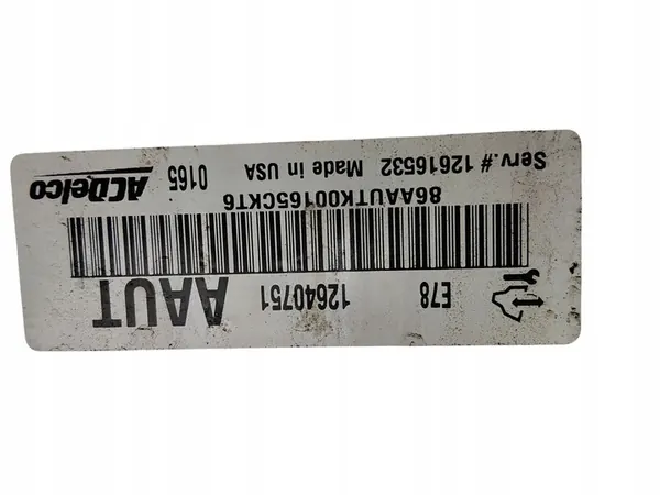 Moottorin ohjausyksikkö Opel Astra IV J 1.4 T Turbo image 3