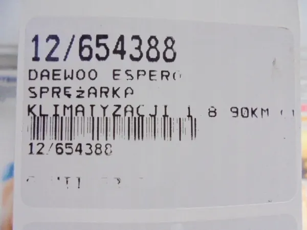 Compressore aria condizionata Daewoo Espero image 7
