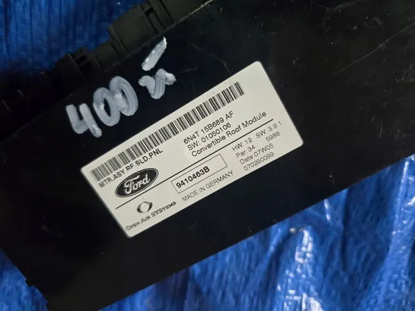 OEM 6N4T-15B689-AE Ford Focus MK2 Cabrio Dachmodul image 3