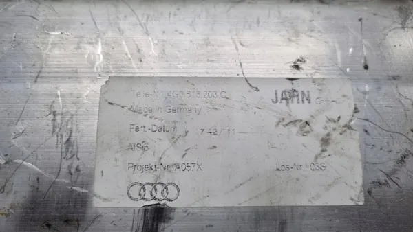 Luftfjädringstrycktank OEM 4G0616203C Audi image 5