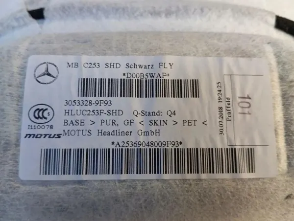 Ciel de toit d'occasion OEM A25369048009 Mercedes-Benz GLC image 7