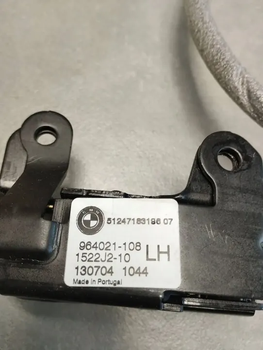 BMW X5 F15 Vänster Baklucka Lås 51247183196 image 3