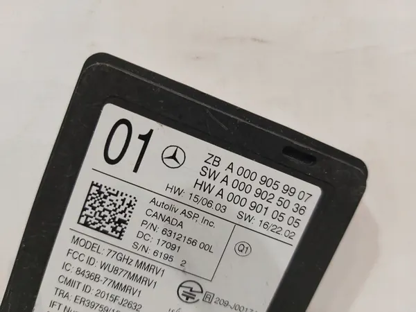 Sensor Radar Mercedes-Benz OE A0009059907 image 2