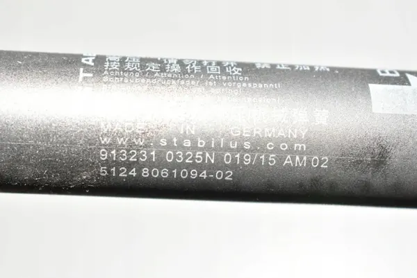OEM 8061094 Actuador de Maletero Derecho BMW 6 Coupé image 3