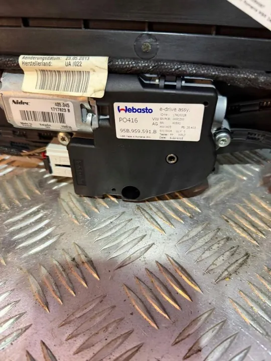 Toit ouvrant Porsche OEM 95B877041C - Occasion image 5