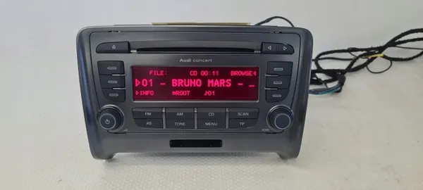 Audi Concert Radio OEM 8J0035186K för TT/TTS image 3