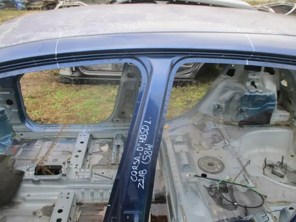 Pilar central esquerdo Opel Corsa D 06-11 OEM Z21B image 3