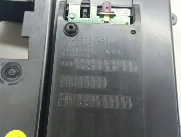 Compartiment console centrale Audi A7 S7 4G 2011 4G0971178 image 4
