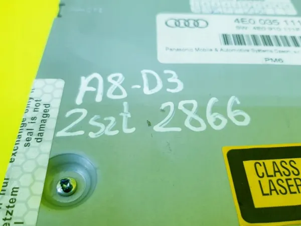 CD-vaihtaja Lukija OEM 4E0035111A Audi A6 C6 image 8