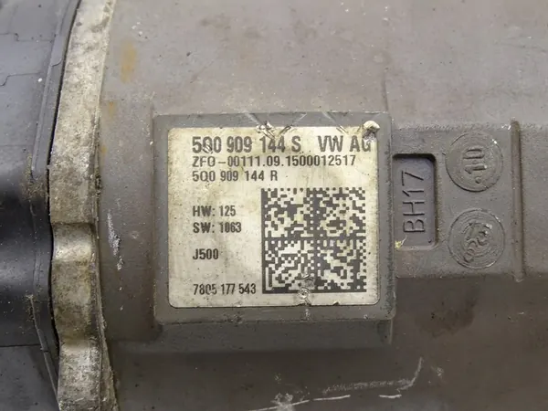 Motor de Direção Audi A3 8V VW Golf VII 5Q0909144S image 3