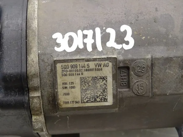 Motor de Direção Audi A3 8V VW Golf VII 5Q0909144S image 6