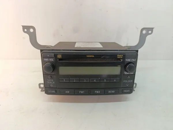 Radio CD MP3 OEM 8612052490 Toyota Yaris 06-09 image 2