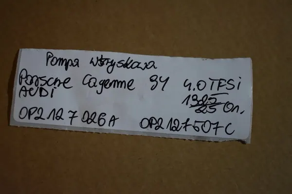 Kraftstoffpumpe Audi Porsche Cayenne 9Y 4.0 TFSI image 5