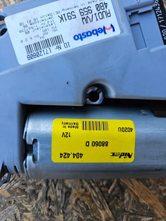Moteur de toit ouvrant OEM 4B0959591K VW Audi A6 A4 image 3