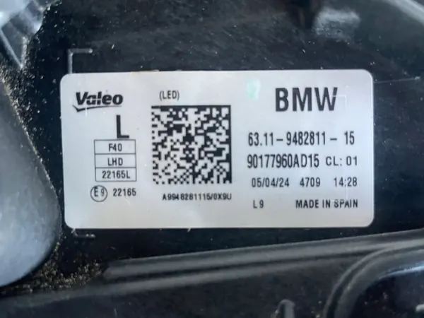 BMW 1 F40 Faro Full LED ADAPTIVE Izquierdo image 5