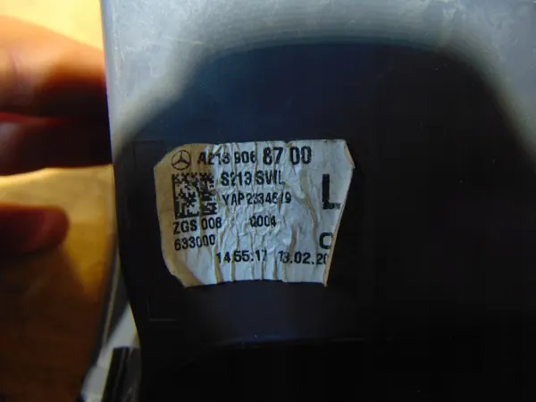 Linker achterlamp Mercedes E-Klasse W213 Kombi A2139068700 image 3