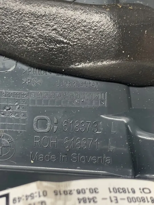 Luz trasera izquierda BMW F32 7296101 image 8