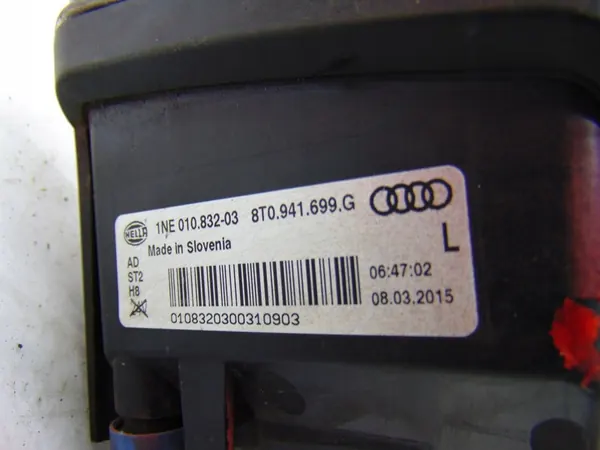 Farol de Neblina Halógeno Frontal Esquerdo Audi A5 8T Lift 8T0941699G image 6