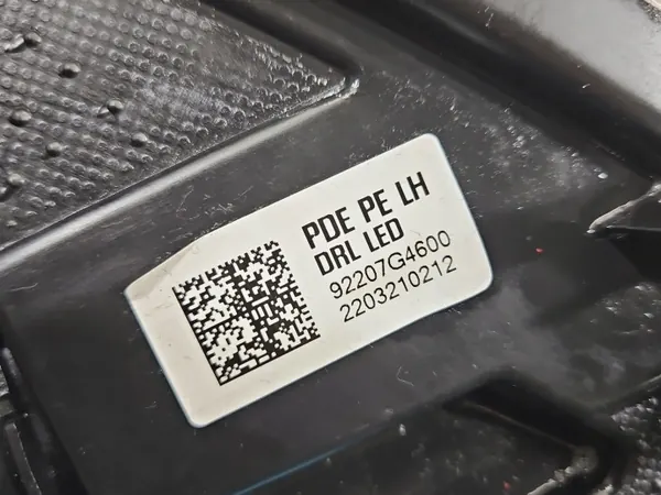 Vasen päiväajovalaisin OEM 92207G4600 Hyundai i30 III image 6
