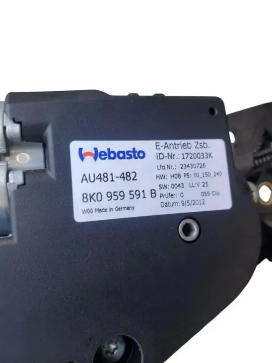 Teto solar OEM 8K0959591B para Audi A4 B8 image 5