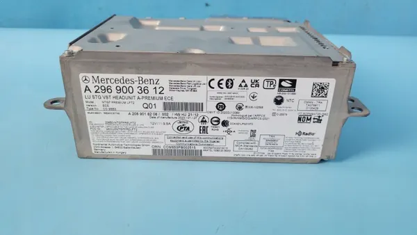 Radio Navigation Mercedes EQE NTG7 Premium OEM A2969003612 image 2