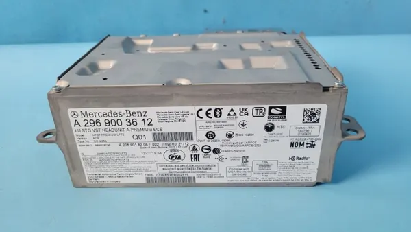 Radio Navigation Mercedes EQE NTG7 Premium OEM A2969003612 image 3
