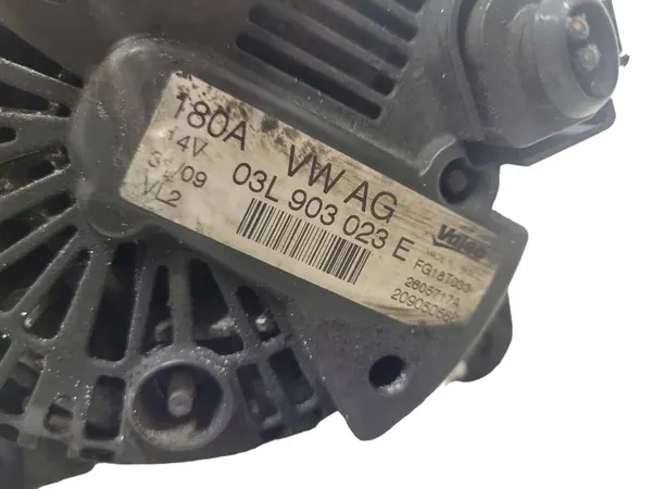 ALTERNADOR VW SEAT SKODA AUDI 2.0TDI 180A OEM 03L903023E image 6