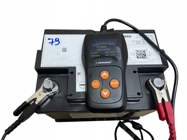 AGM-batteri OEM 9878489 12V 60Ah för BMW image 5