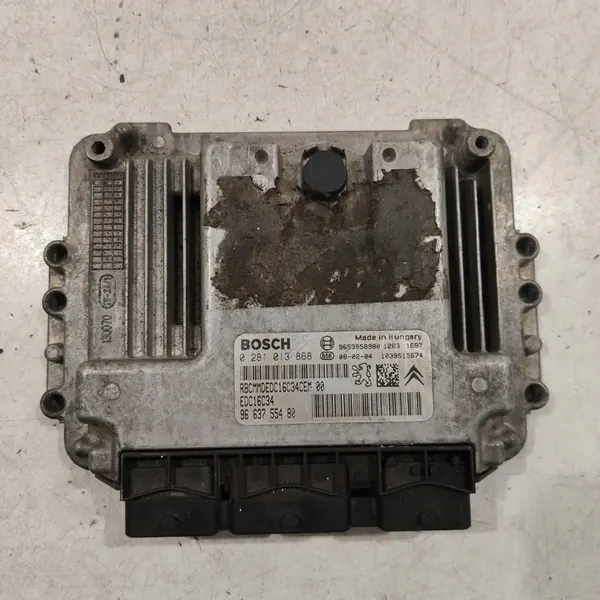 Moottorin ohjausyksikkö Peugeot 207 OE 9663755480 image 2