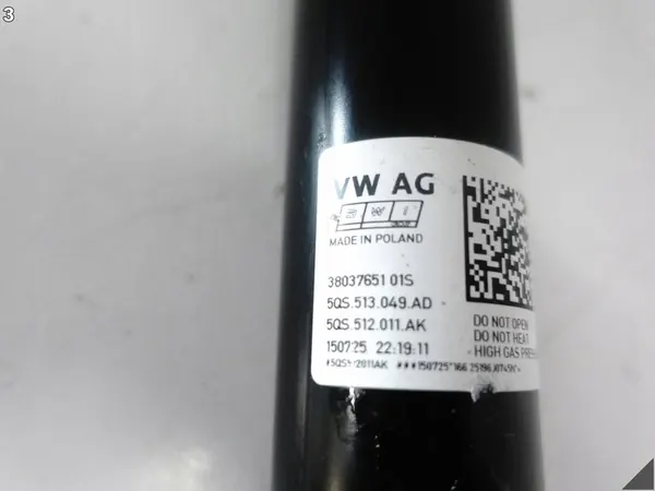 VW TIGUAN III 571 CUPRA TERRAMAR 578 AMMORTIZZATORE POSTERIORE OEM 5QS512011AK image 4