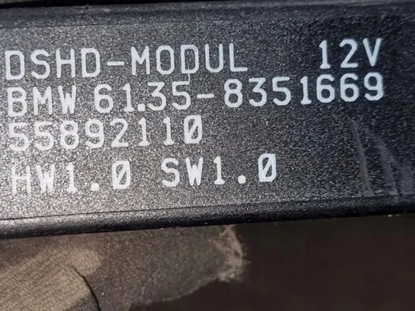 Module Confort BMW 3 TOURING E36 OEM 61358351669 image 3