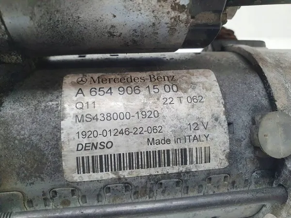 Motor de arranque A6549061500 Mercedes Sprinter W907 317 CDI image 4